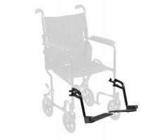 Footrests Set for 10950F Black (Pair)