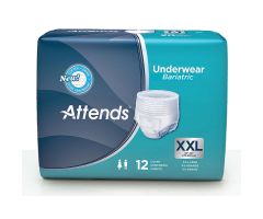 Attends AU50 Bariatric Underwear-2XL-48/Case