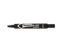 Marks A Lot Large Chisel-Tip Permanent Marker, Black