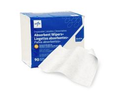 Absorbent Wipers+ Dry Wipes, 12" x 13", 90/PK, 12 PK / CS
