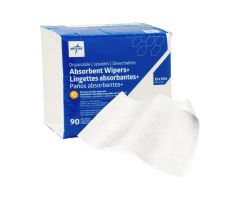 Absorbent Wipers+ Dry Wipes, 12" x 13"