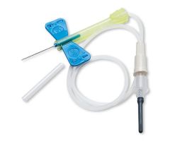 Vacutainer Safety-Lok Blood Collection Set with Luer Adapter, 23G x 0.75" Needle, and 7" Tubing