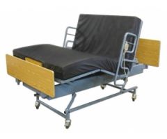Bariatric Bed, Lowboy, Convertible, 38" - 48" x 80", 1, 000 lb.