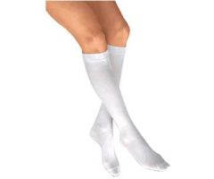 Unisex Anti-Embolism Knee-High Seamless Elastic Stockings, Large/Long