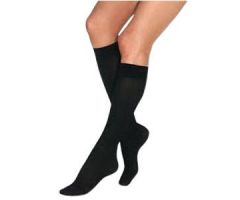 Men's CasualWear Knee-High Firm Compression Socks, Closed Toe, Large