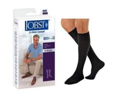 Men's CasualWear Knee-High Compression Socks, Medium Tall