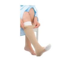 Unisex UlcerCare Knee-High Extra Compression Stockings with Liner, 3XL