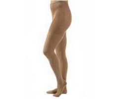 Unisex Relief Waist-High Firm Compression Pantyhose, Open Toe, XL