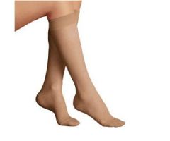 Unisex Relief Knee-High Firm Compression Stockings, Closed Toe, Medium