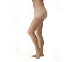 Women's Opaque Firm Compression Pantyhose, Large, Natural