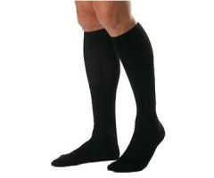 Men Knee-High Extra Firm Compression Socks, Open Toe, Large