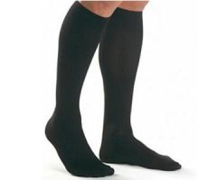 Men Knee-High Compression Socks Extra Firm, Open Toe, XL
