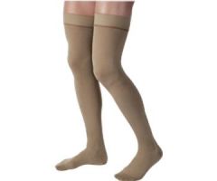 Men Thigh-High Firm Compression Stockings, Small