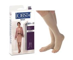 Jobst Opaque Knee-High, 30-40, Open, Petite, Natural, Small