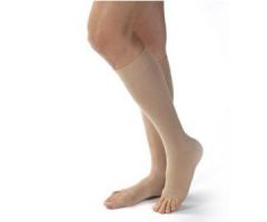 Women's Opaque Knee-High Extra Firm Compression Stockings, Large
