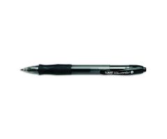 BiC Velocity Gel 0.7 mm Retractable Gel Pens, Black