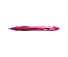 BiC Velocity Gel 0.7 mm Retractable Gel Pens, Red