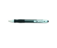 BiC Velocity 1 mm Retractable Ballpoint Pens, Black