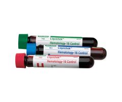 Liquichek Hematology-16 Control, Tri-Level, Two 3-mL Bottles per Level (Six Bottles Total)