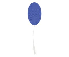 Reusable Electrodes, Pack/4 1.5"x2.5" Oval, Blue Jay Brand