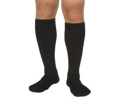 Men's Mild Support Socks 10-15mmHg, Black, MD/LG