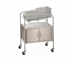 Blickman Bassinet 31"W x 38 1/2"H x 17 3/4"D With Open Cabinet