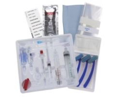 Single-Dose Epidural Tray with 18G x 3.5" Winged Tuohy Epidural Needle, 25G x 5/8" and 22G x 1.5" Hypodermic Needles, 5 mL LOR Syringe and 20 mL Syringe