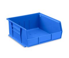 Plastic Stackable Bin, 11" L X 11"W X 5" H-1 EA