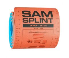 Sam Splint, Standard, Orange / Blue, 36"/Roll