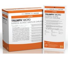 Triumph Micro Surgical Gloves, Size 7.5, MSPV/Government Only