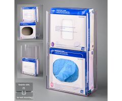 Visual Management Bouffant Cap Holder-2 box, Wall Mount