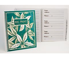 Large Print Address Book 