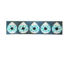 MRI Electrodes-Accusensor 38mm Radiotranslucent Foam Electrode. 60 Per Bag, 600 Per Case