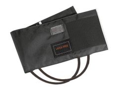 Latex-Free Cuff and Two Tube Bladder, Black Nylon, Thigh