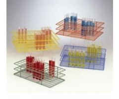 Poxygrid Test Tube Rack for 10 to 13 mm Tubes, 108 Places, Blue