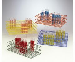 Poxygrid Test Tube Rack for 10 to 13 mm Tubes, 108 Places, Green
