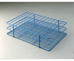 Poxygrid Test Tube Rack for 13 to 16 mm Tubes, 96 Places, Blue