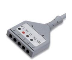 D-1385 3 Lead DIN Cable with 12 Pin Philips Connector, Unshielded