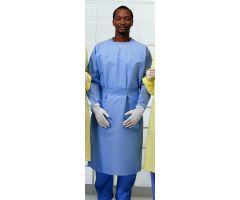 Procedure Gown, Nonsterile, Blue, Size XL