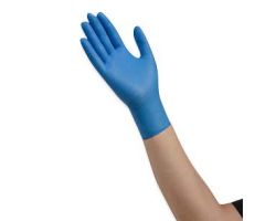 9.5" Esteem Tru-Blu Powder-Free Nitrile Exam Gloves, 4.7 Mil, Size S