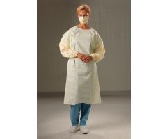 Yellow Isolation Gown, AAMI Level 2, Overhead, Size XL