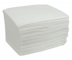 Nonwoven Washcloths, White, 9" x 13.5"