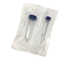 Centrifuge Tube, 15mL, conical, PP, sterile, individually wrapped, 300/cs