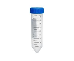 Centrifuge Tube, 50mL, conical, PP, sterile, individually wrapped, 300/cs