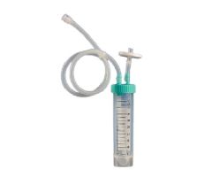 1L PETG Square Storage Bottle 3-Port Transfer Cap, TPE Tube?60cm, 1/8" ID, 1/4" OD), Female Luer Connector with Male Sealing Plug, Vent Filter(0.22 m, Membrane Area 4.5cm), without Bottle, Sterile, 1/pk, 10/cs