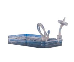 1 Chamber BioFactory with Filter and Transfer Cap,TPE Tube (80cm 1/4" ID 3/8" OD) , Heat seal ,Vent Filter (0.22 μm 20cm), Sterile, 1/pk, 2/cs