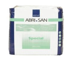 Abena Abri-San Special Fecal incontinence Pad, 2000mL Absorbency