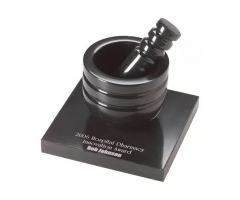 Mortar and Pestle with Personalized Base