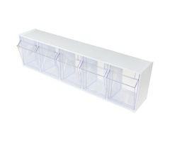 5 Compartment Bin Organizers for the Lock Carts