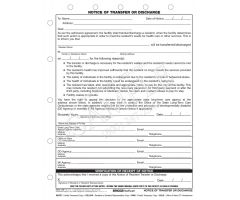 Notice of Transfer or Discharge CFS2-1